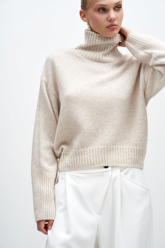 Джемпер из шерсти мериноса экстрафайн