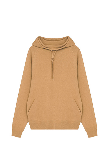 Худи из шерсти и кашемира