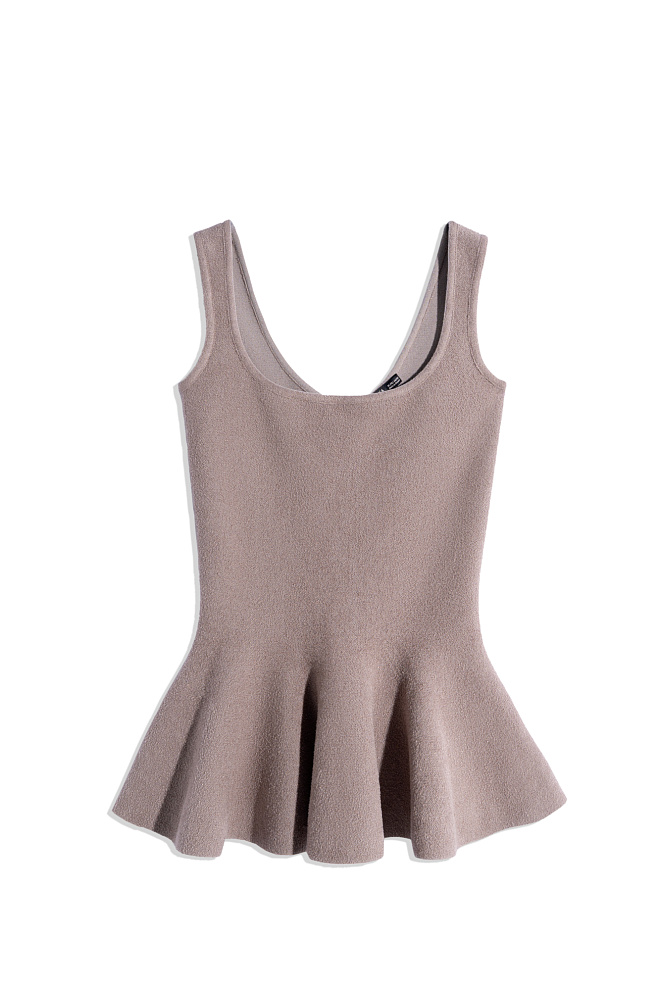 Корсет с баской