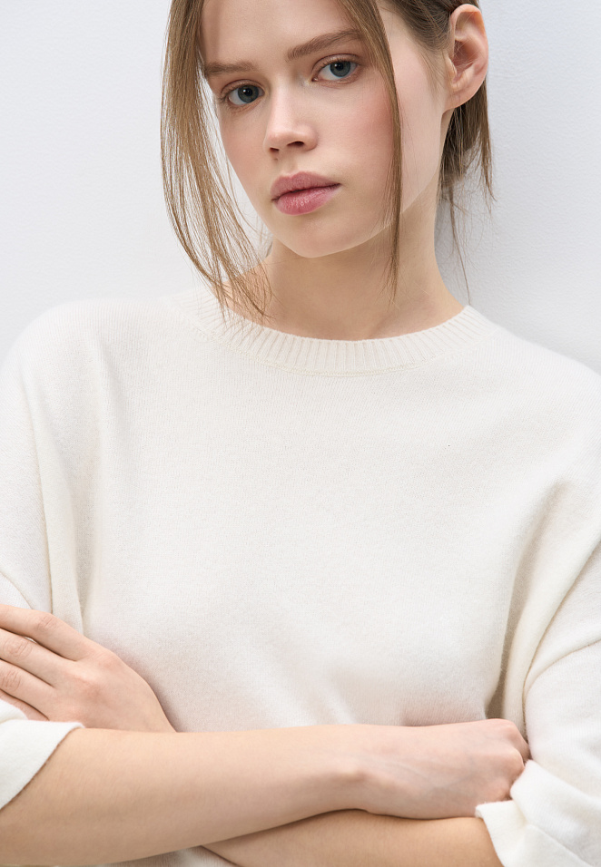 Футболка из шерсти с добавлением кашемира