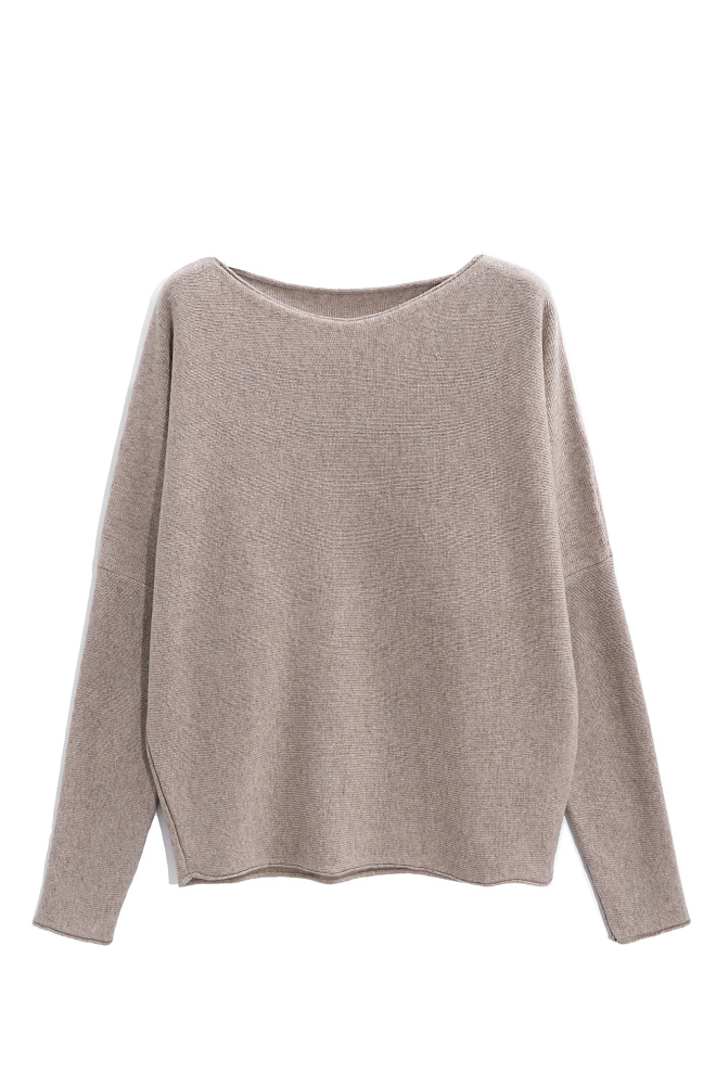 Джемпер с рукавами летучая мышь