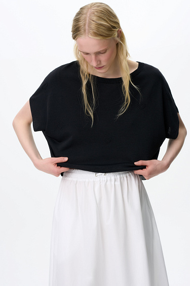 Футболка с сердечками