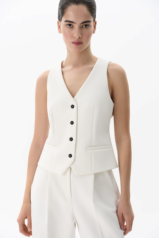 Классический жилет из поливискозы