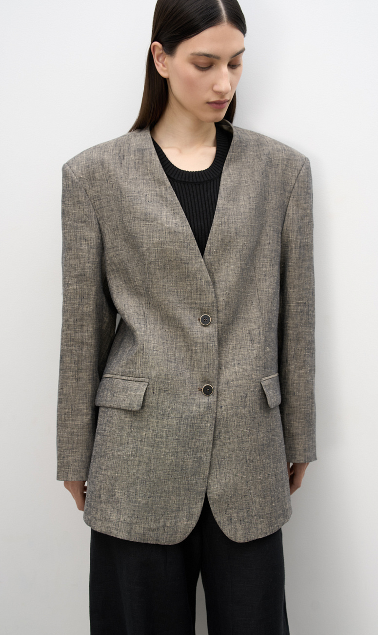 BRUSNIKA. Образ 29 из коллекции linen jacket