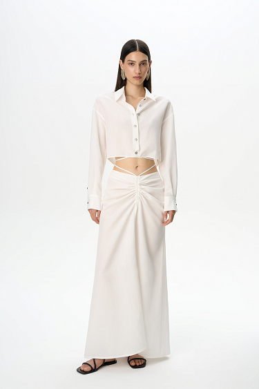 Юбка с завязками из 100% вискозы