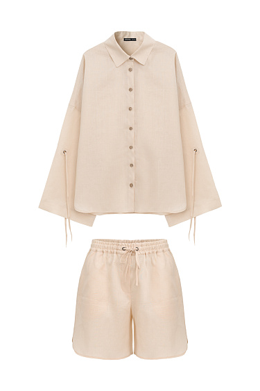 Рубашка и шорты из 100% крапивы