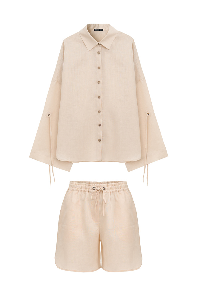 Рубашка и шорты из 100% крапивы