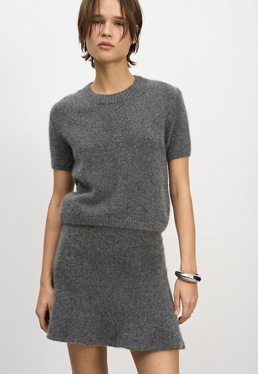 Футболка из пуха лисы