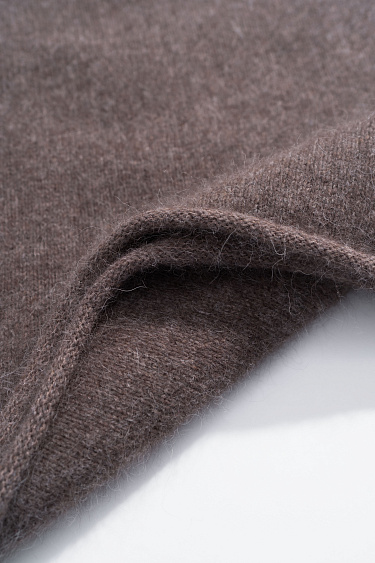 Джемпер из пуха лисы