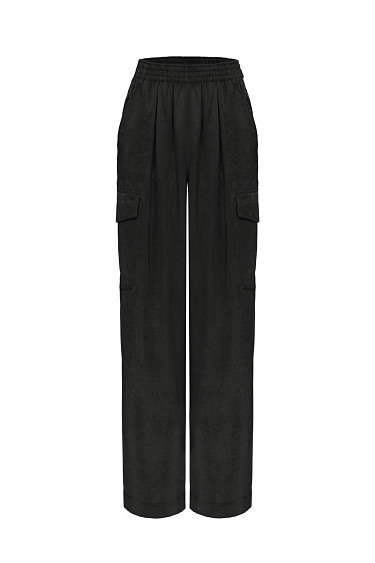 Широкие брюки из 100% купры